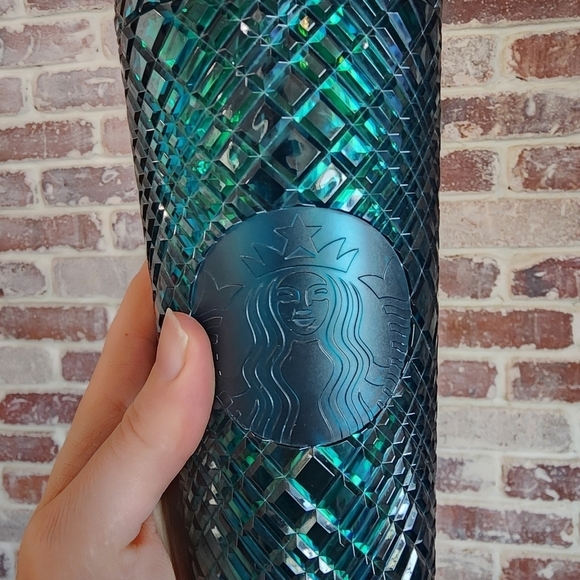 Starbucks Green Tumbler with Straw 24oz - Picture 5 of 6